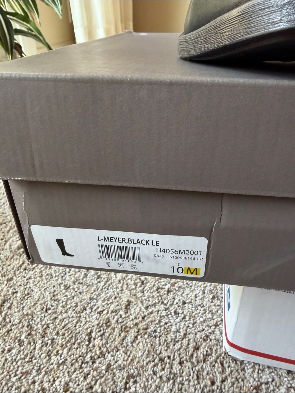 Franco Sarto Black Leather L-Meyer Boots